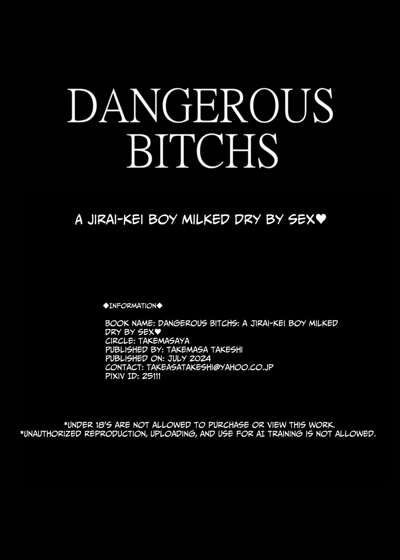 DANGEROUS BITCHS ~My Cumsuckery Sex Story~ | DANGEROUS BITCHS ~ jiraina boku no shiboritora rekkusu ~ porn comic picture 63
