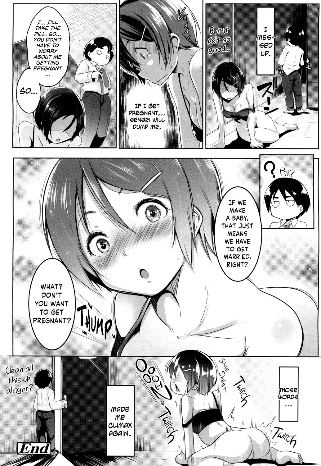 Dangerous Sneaking Sex! | Abunai Sneaking Sex! porn comic picture 18