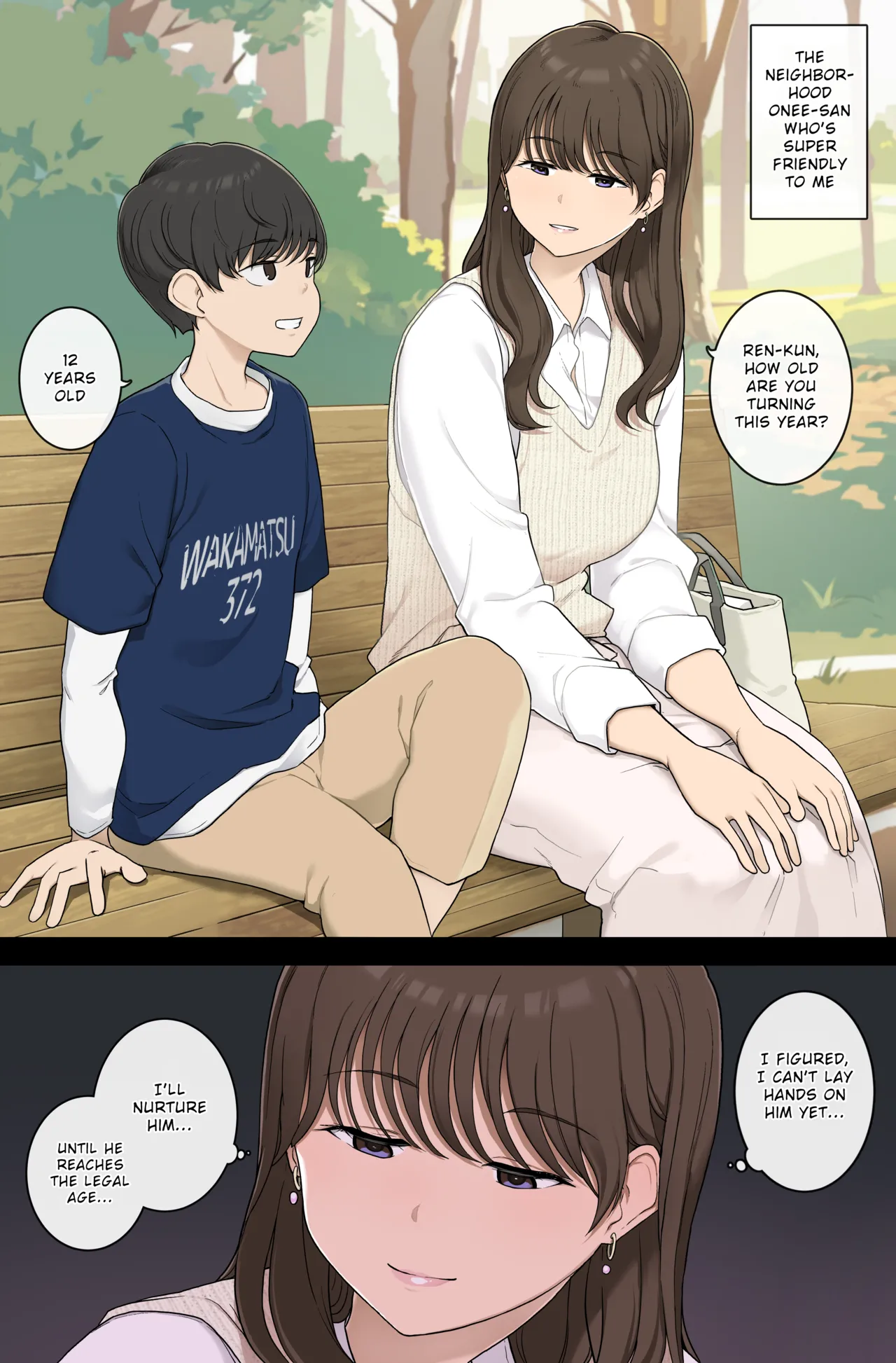 Danshi o Mukuna mama Sodatete Hoshoku suru Warui Onee-san porn comic picture 1