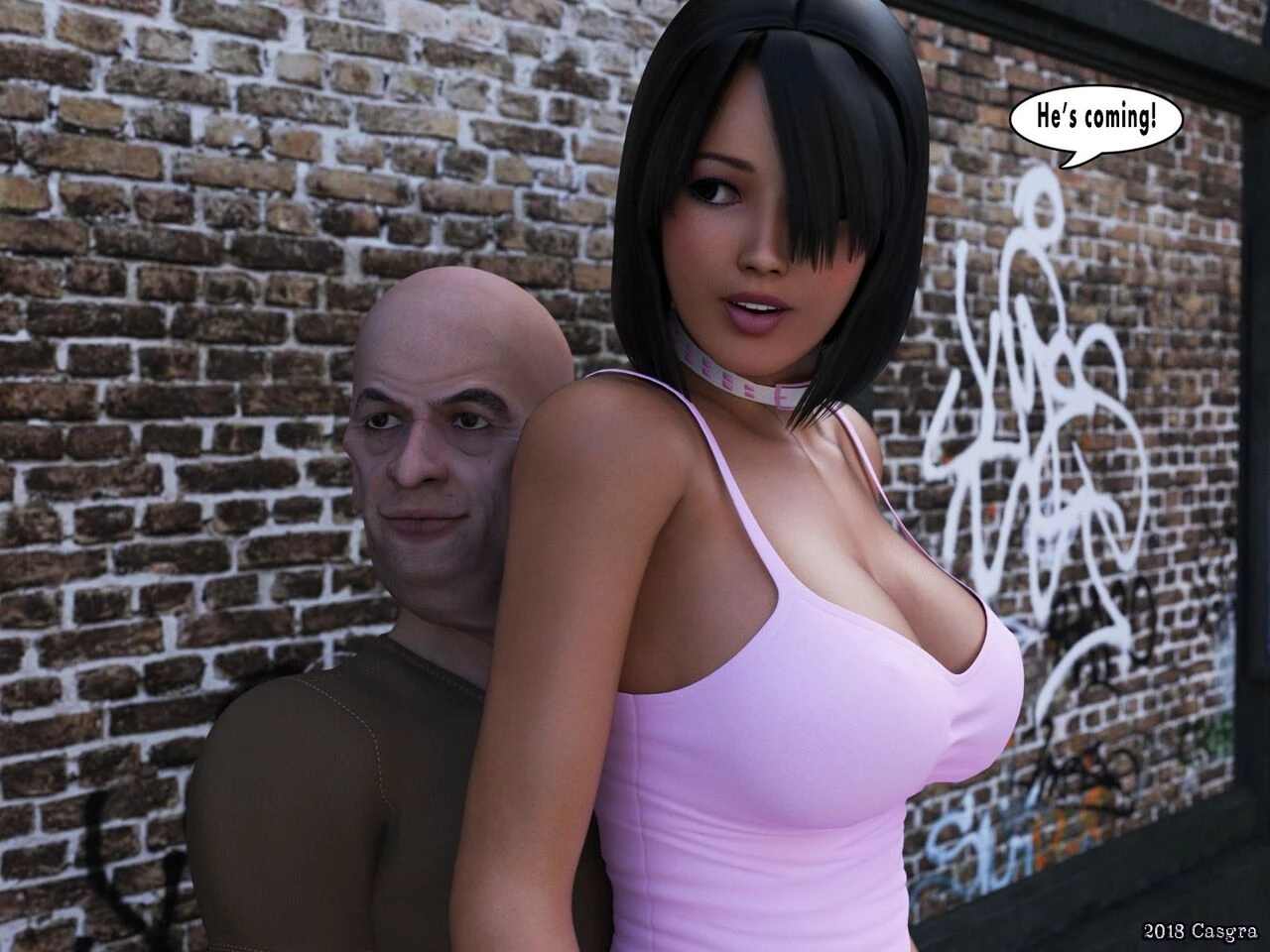 Dark Alley Lover 2 porn comic picture 18