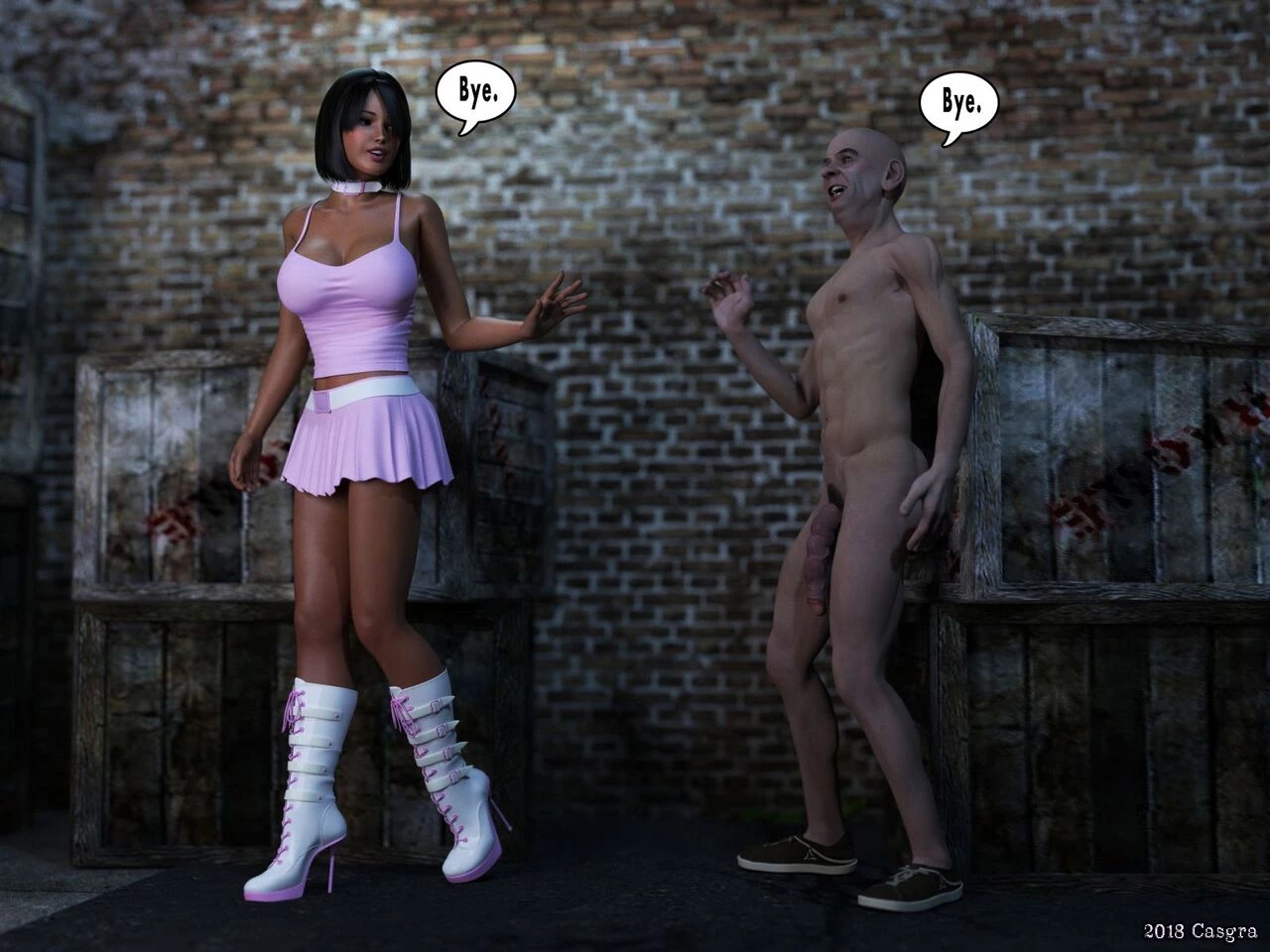 Dark Alley Lover 2 porn comic picture 62
