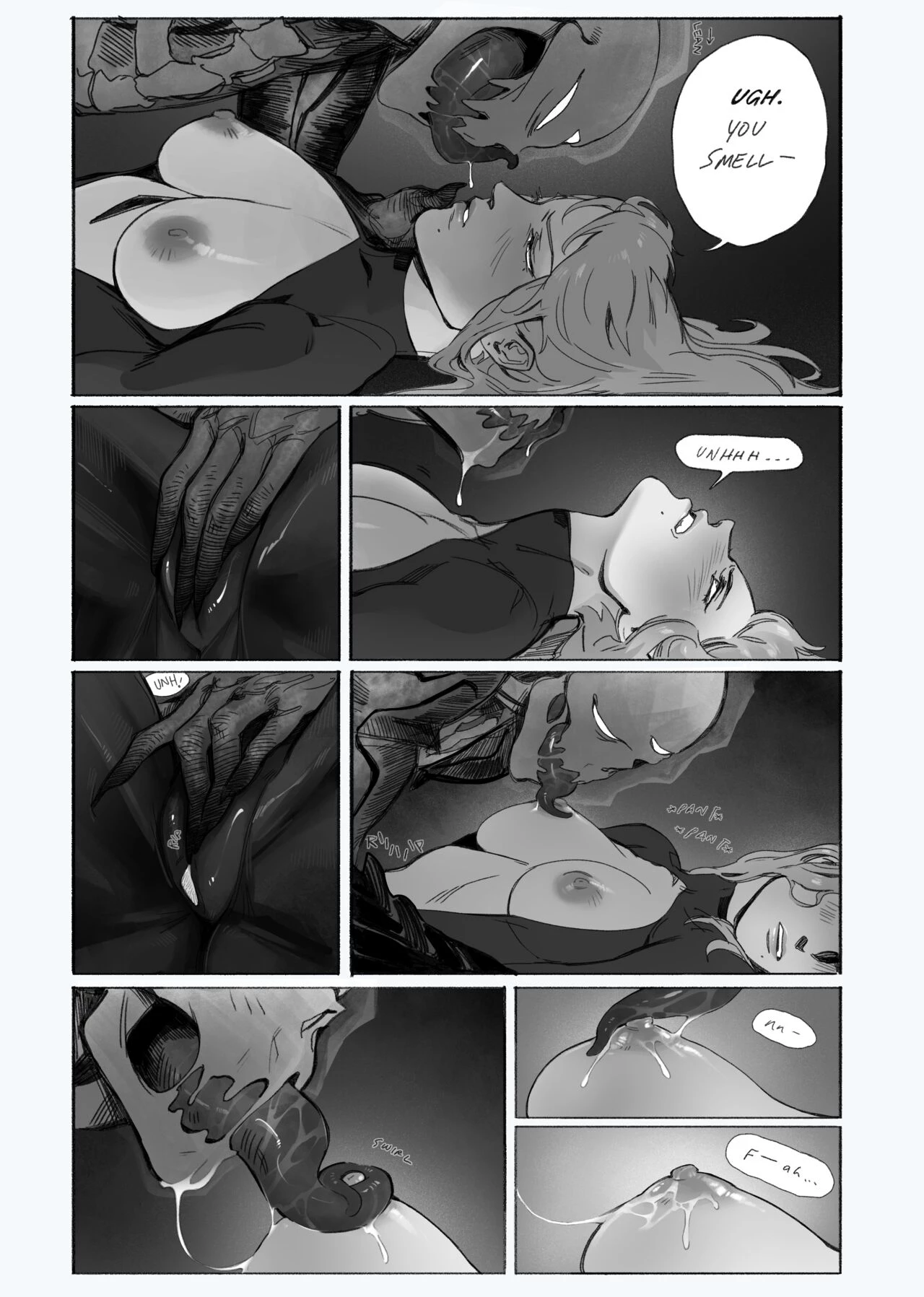 Dark Samus Post-Fight porn comic picture 14