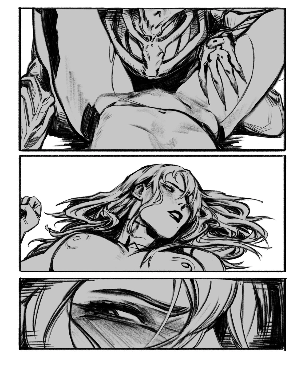 Dark Samus Post-Fight porn comic picture 16