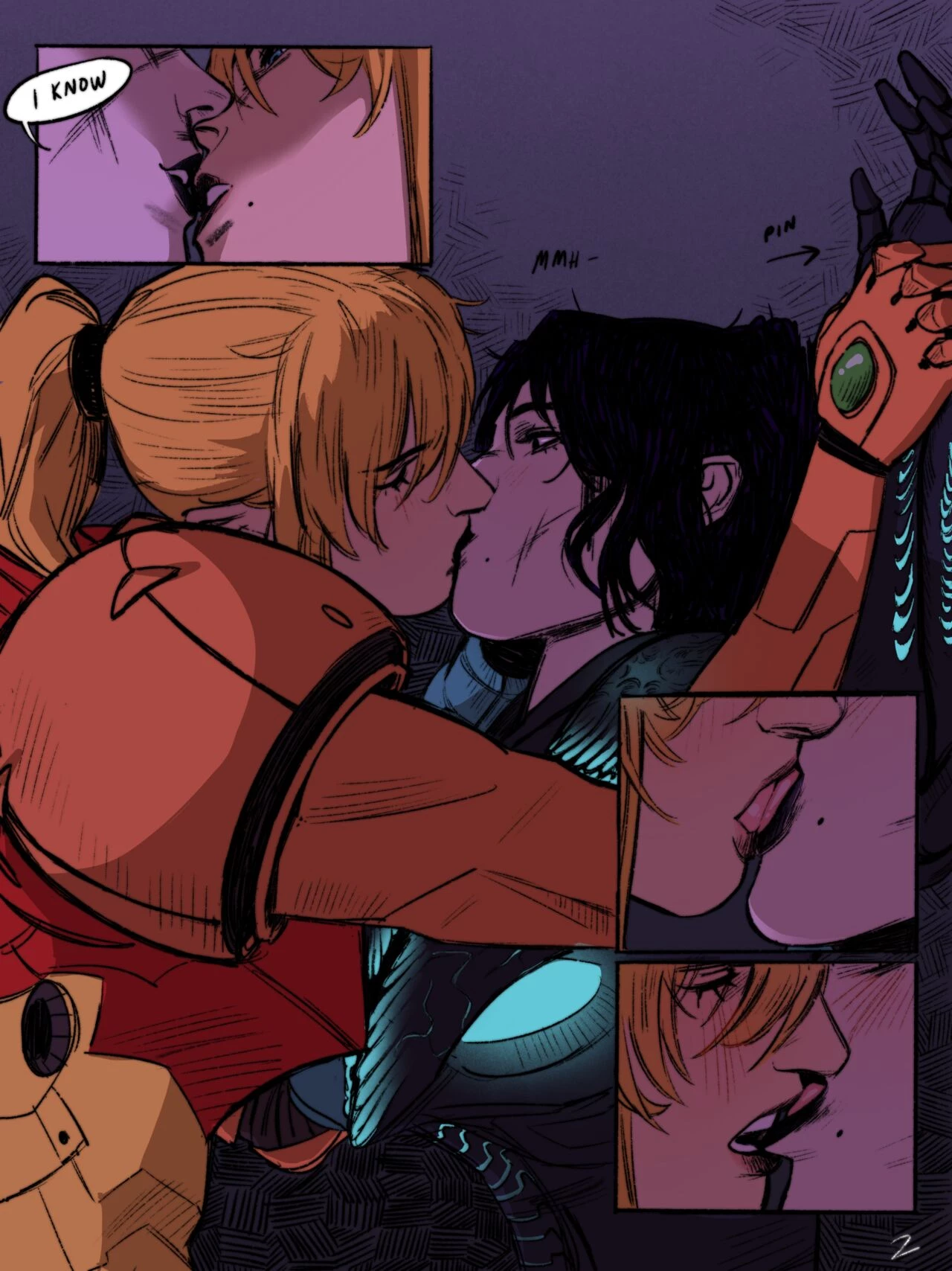 Dark Samus Post-Fight porn comic picture 2