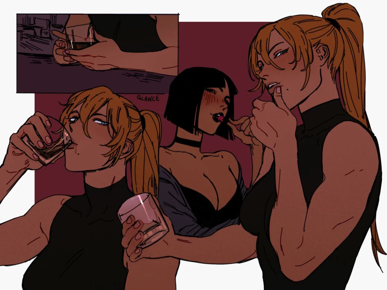 Dark Samus Post-Fight porn comic picture 5