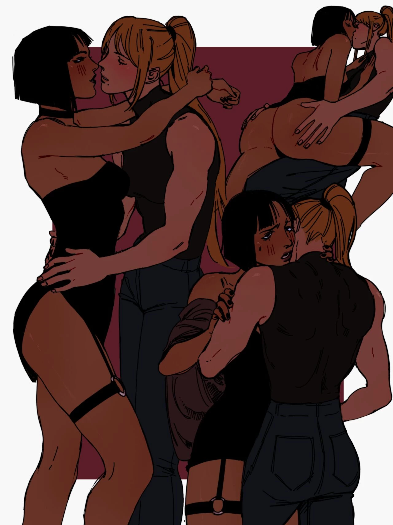Dark Samus Post-Fight porn comic picture 6
