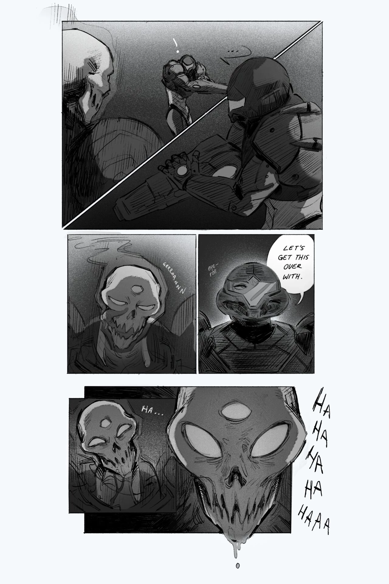 Dark Samus Post-Fight porn comic picture 9