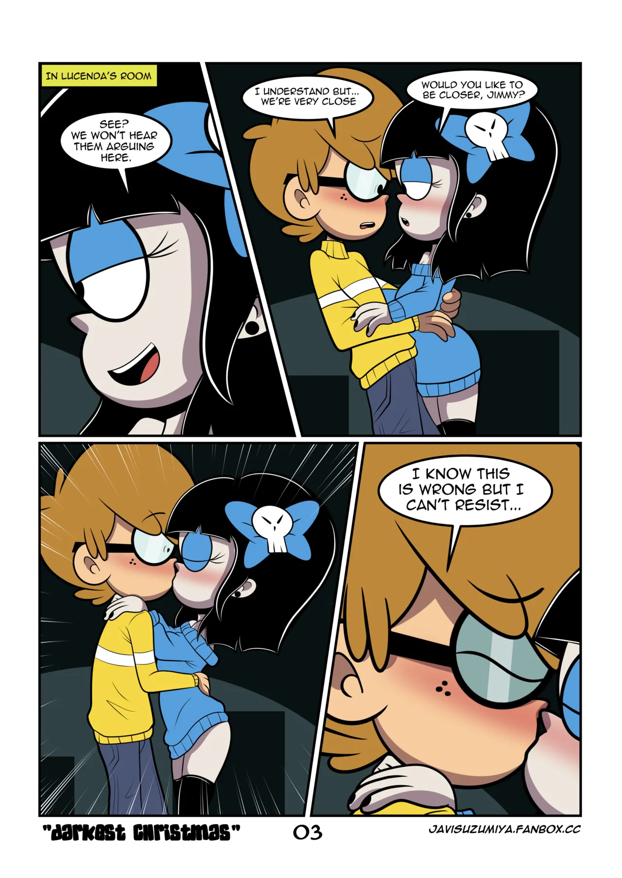 Darkest Christmas porn comic picture 3