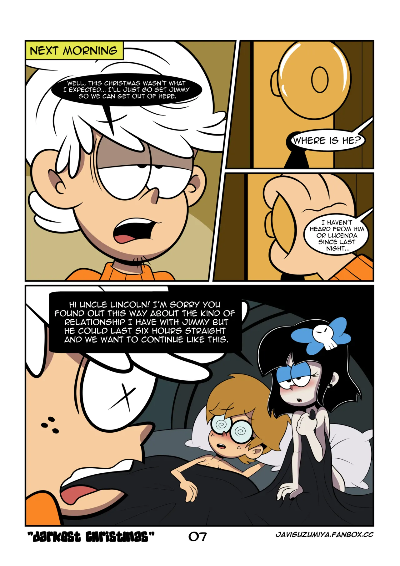 Darkest Christmas porn comic picture 7