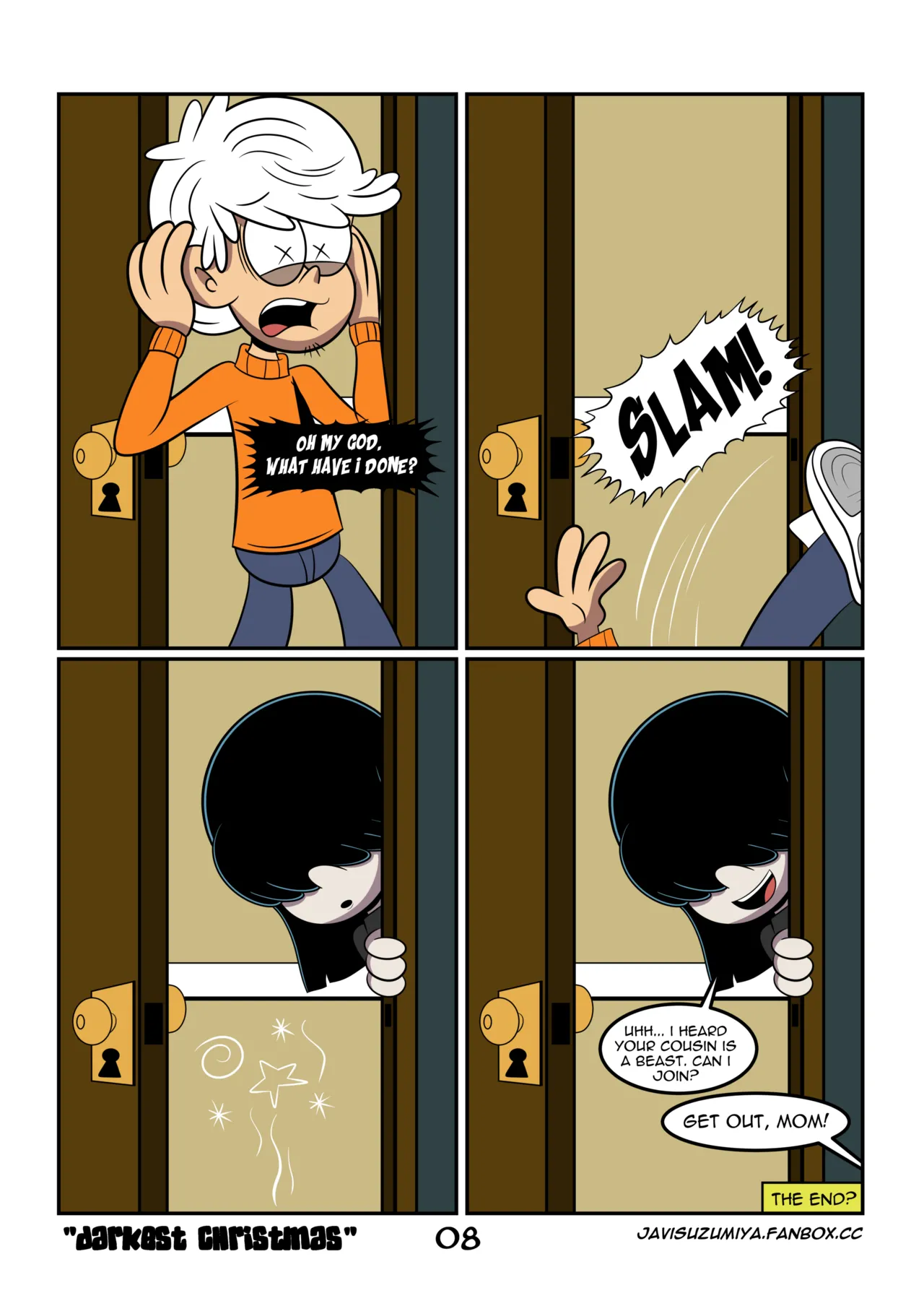 Darkest Christmas porn comic picture 8