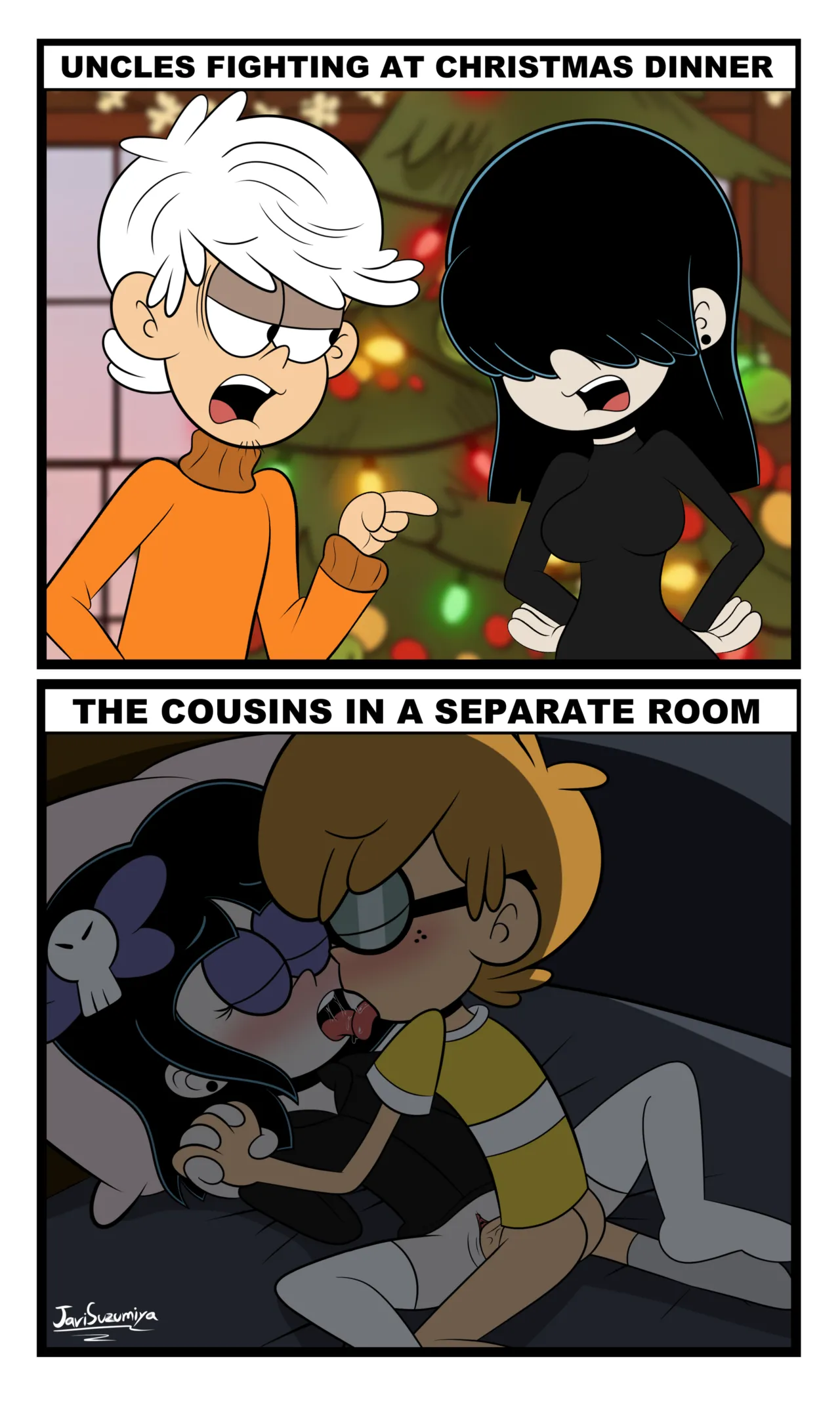 Darkest Christmas porn comic picture 9