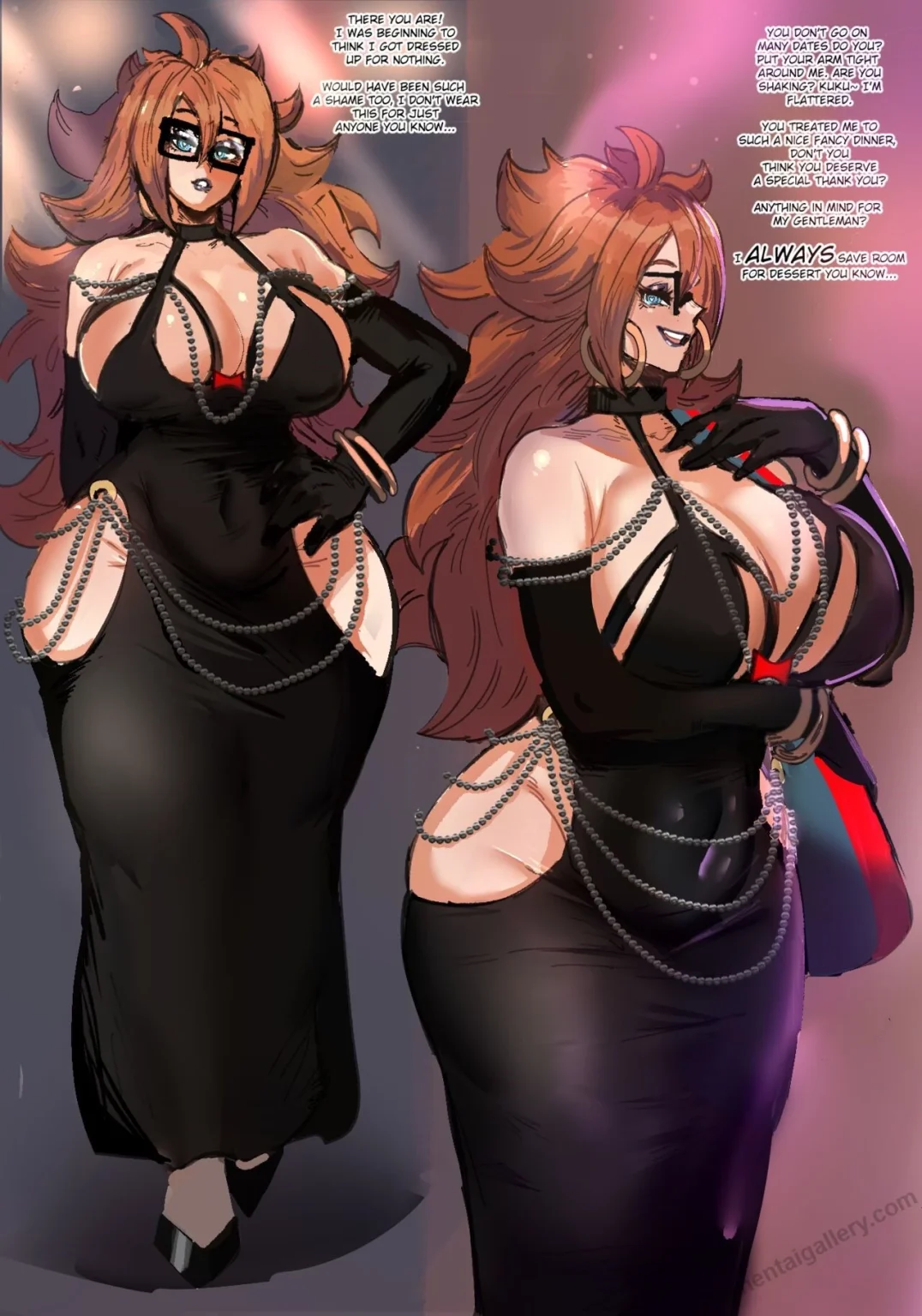 Date with 21 porn comic picture 1
