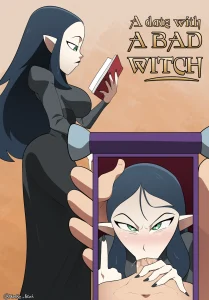 Date with a Bad Witch porn comic picture 1