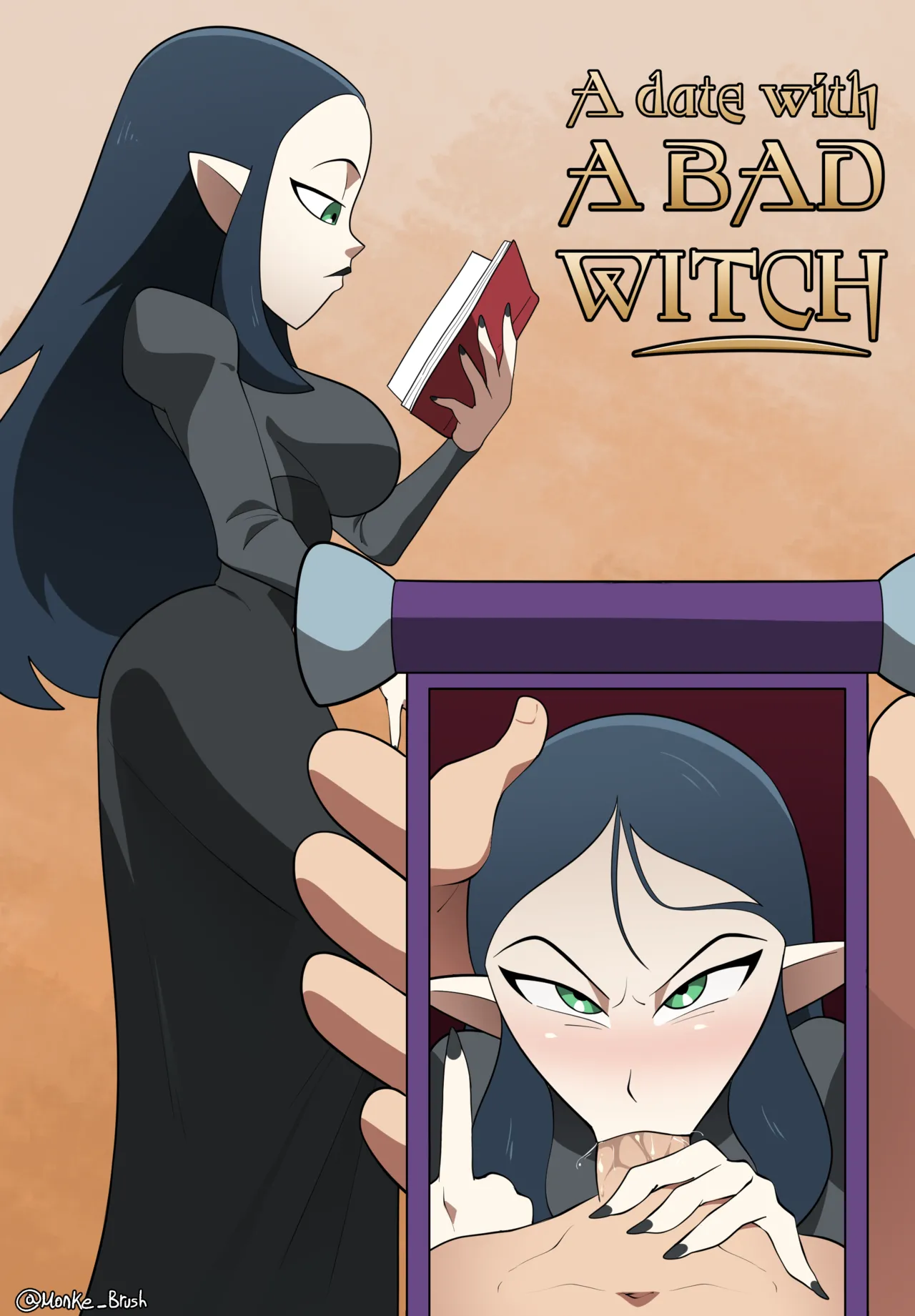 Date with a Bad Witch porn comic picture 1