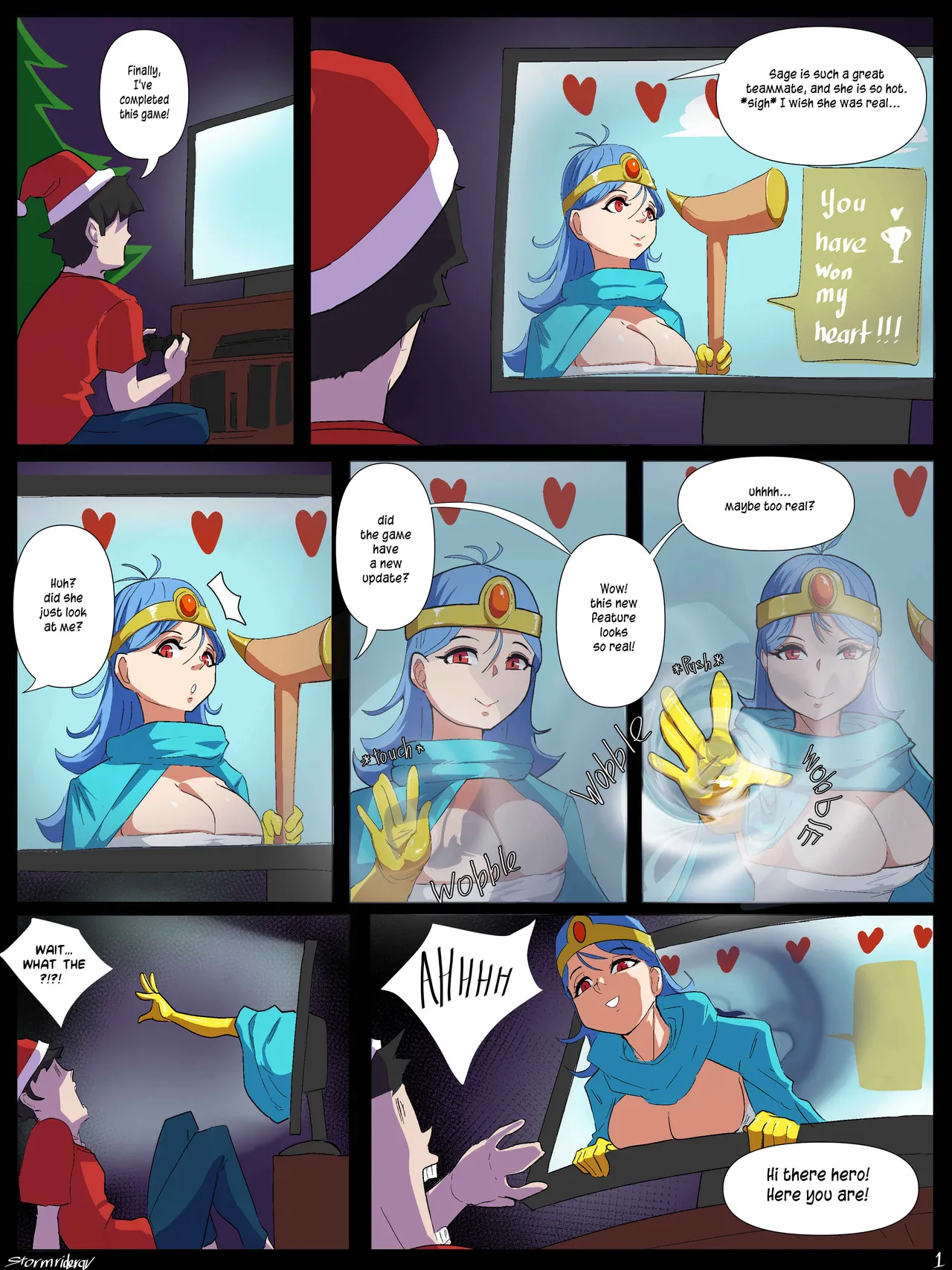 Date with the Sage porn comic picture 2