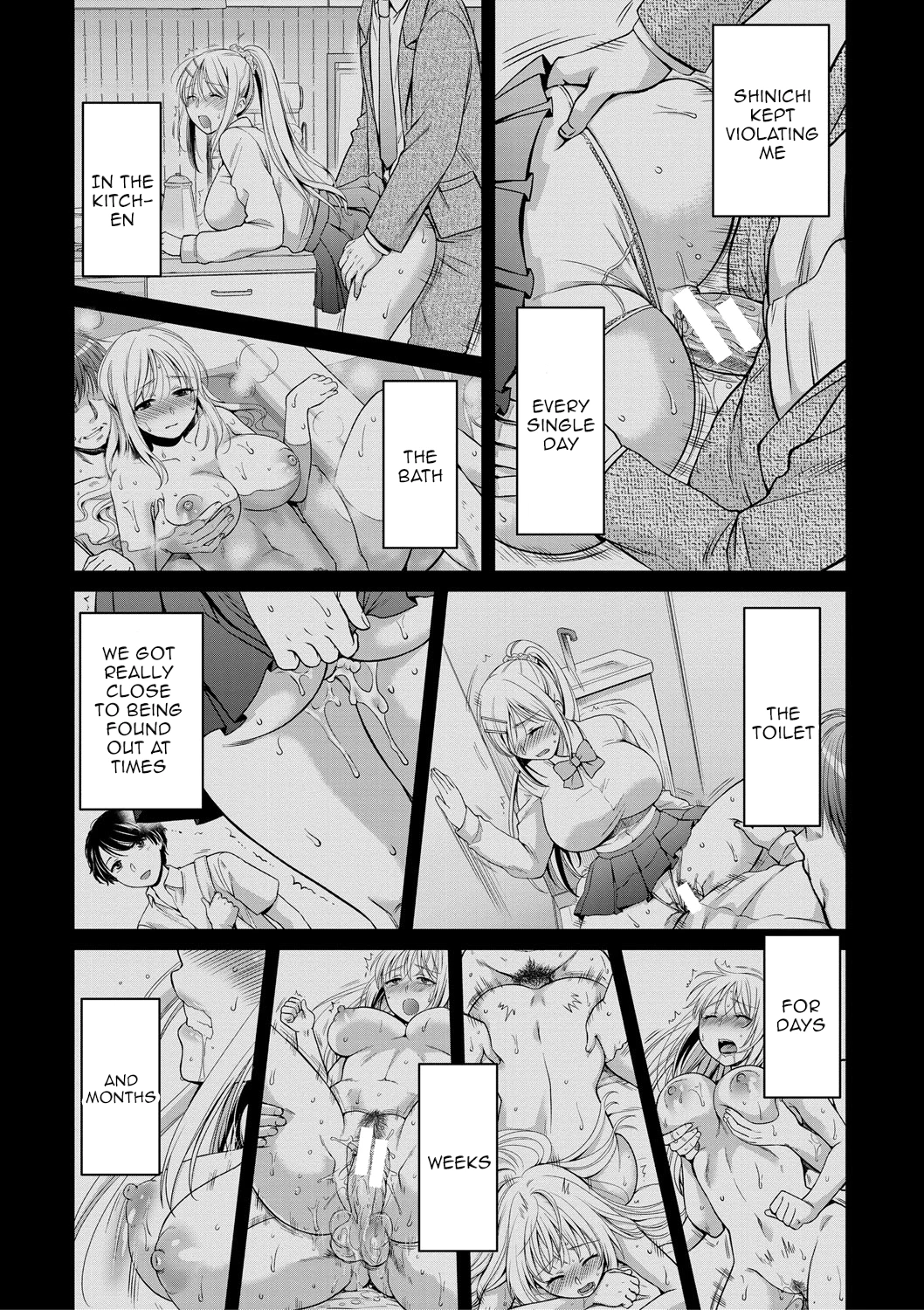 Daughter Falling Into Stepfather 1-4 | Nisemono Kazoku - Gifu ni Ochite Iku Musume porn comic picture 35