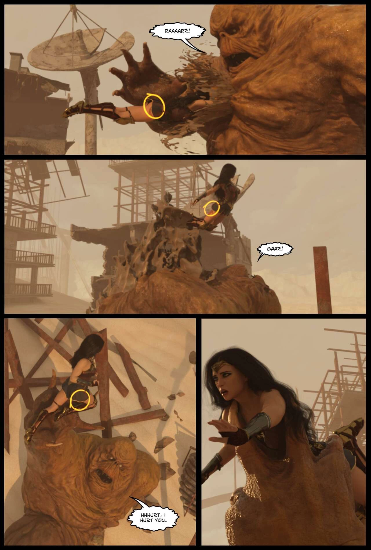 DC Vampires: The Fall of Themyscira porn comic picture 16