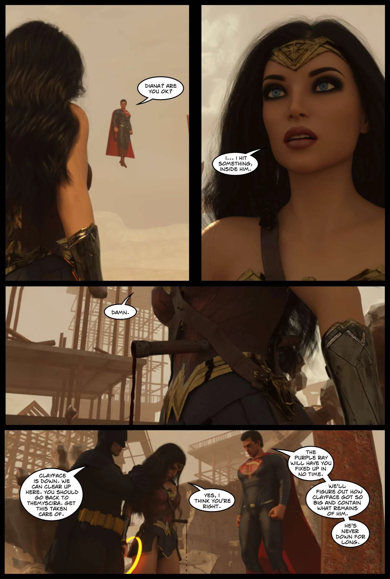 DC Vampires: The Fall of Themyscira porn comic picture 19
