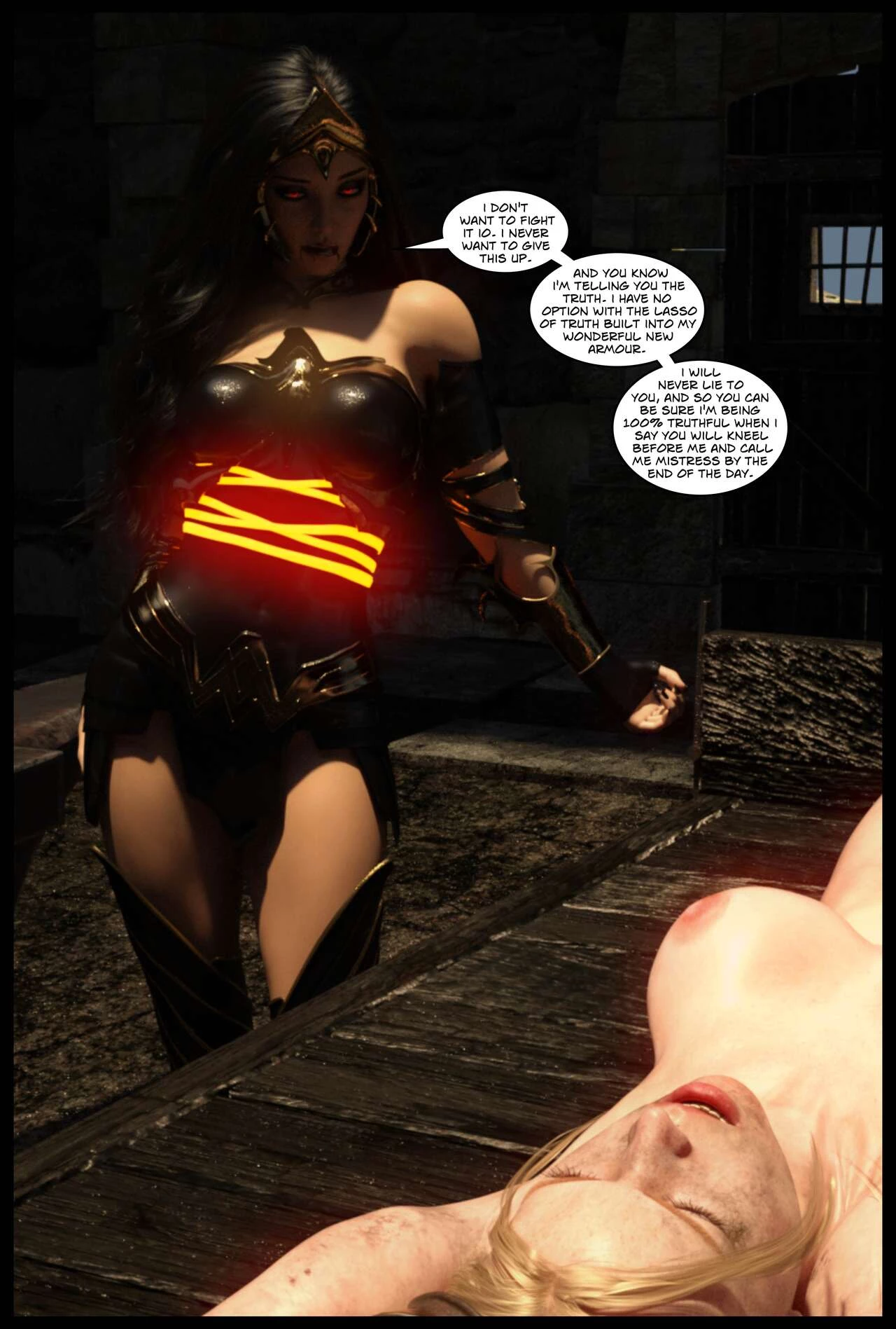 DC Vampires: The Fall of Themyscira porn comic picture 48