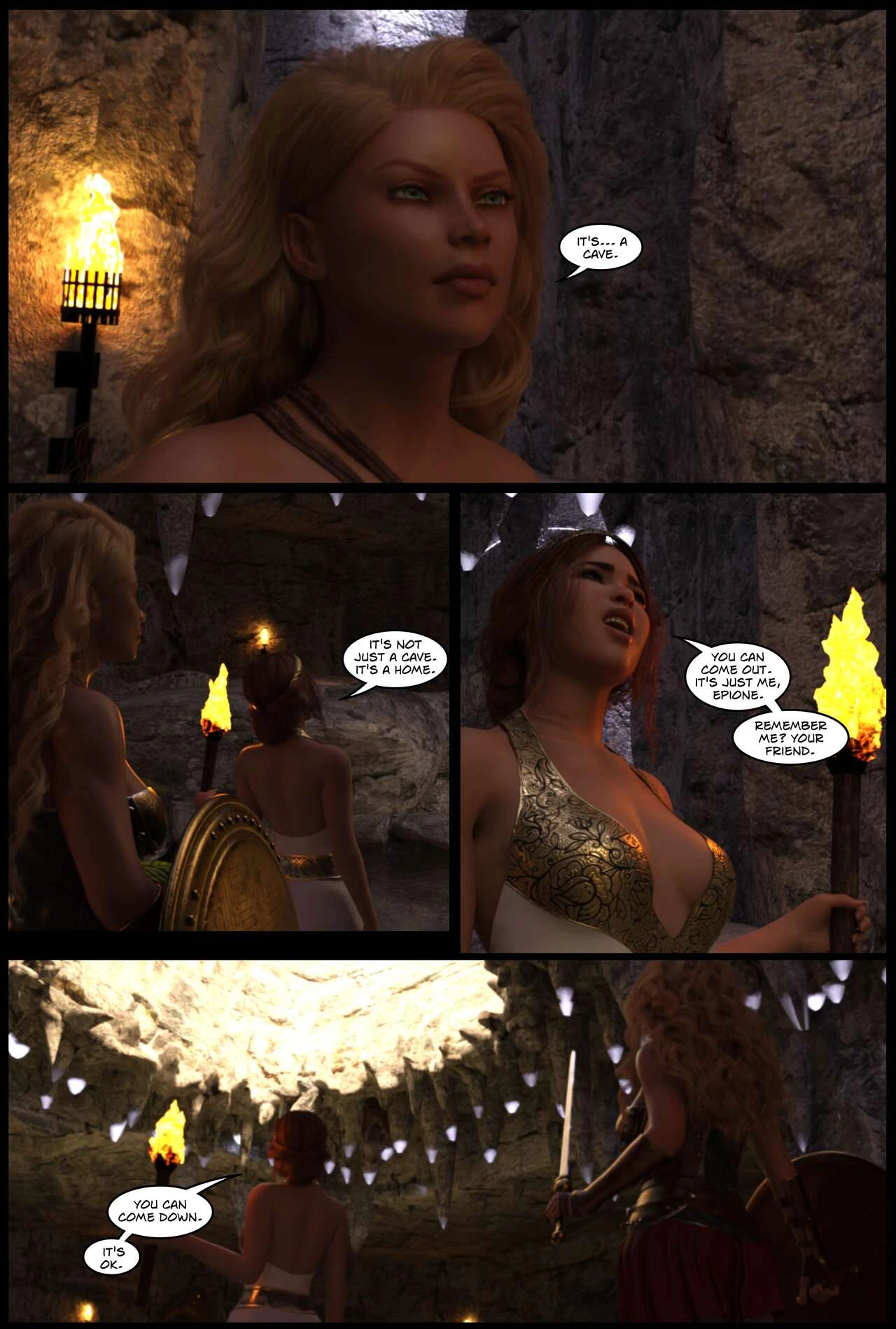 DC Vampires: The Fall of Themyscira porn comic picture 5