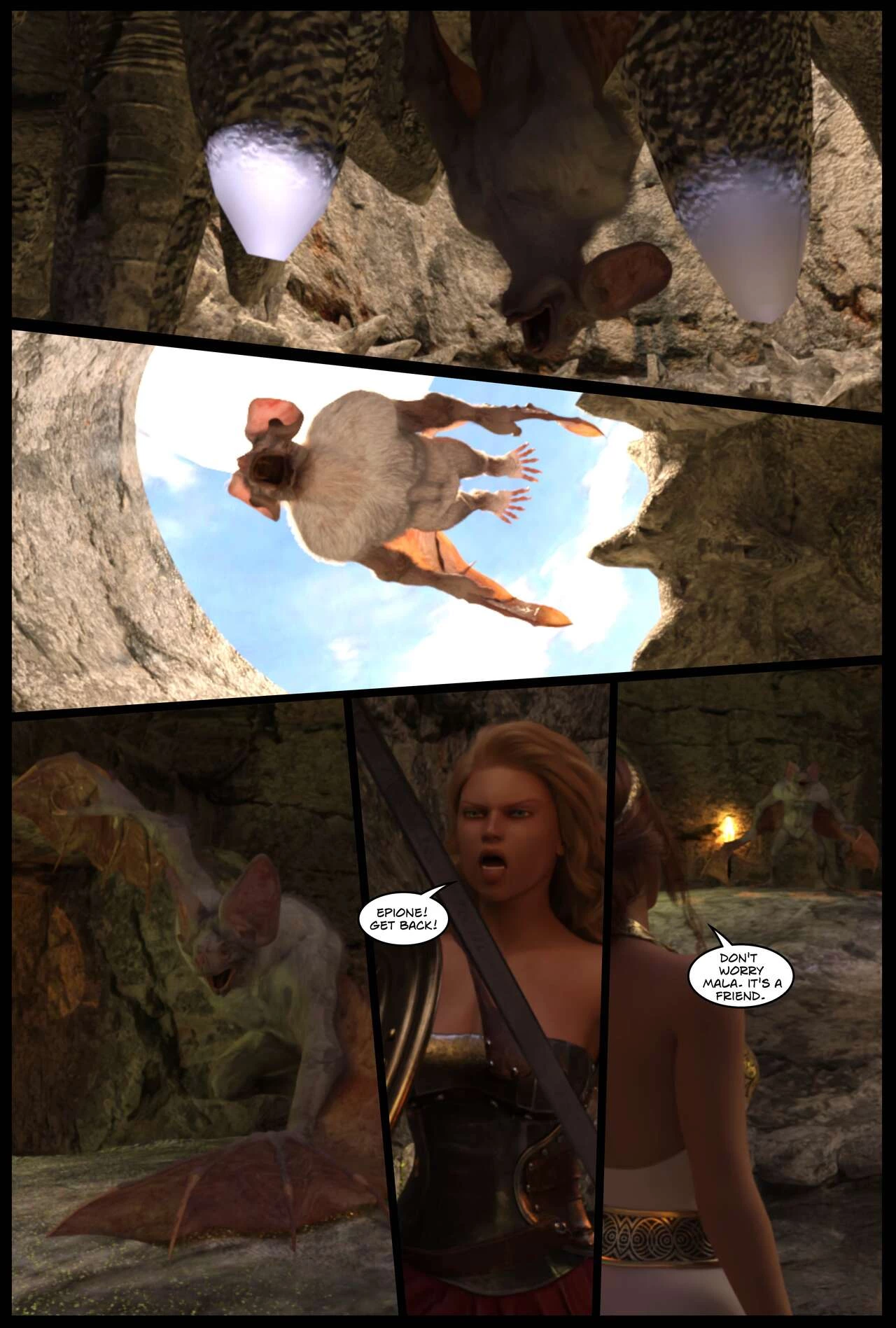 DC Vampires: The Fall of Themyscira porn comic picture 6
