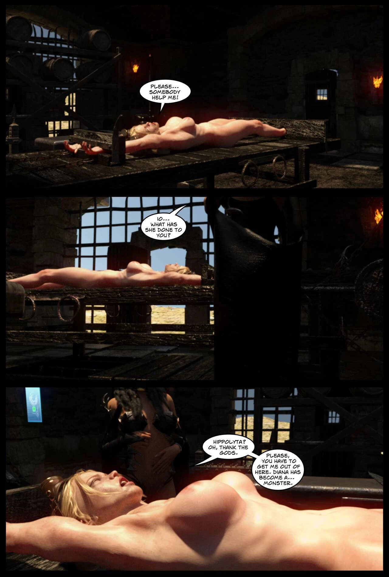 DC Vampires: The Fall of Themyscira porn comic picture 62