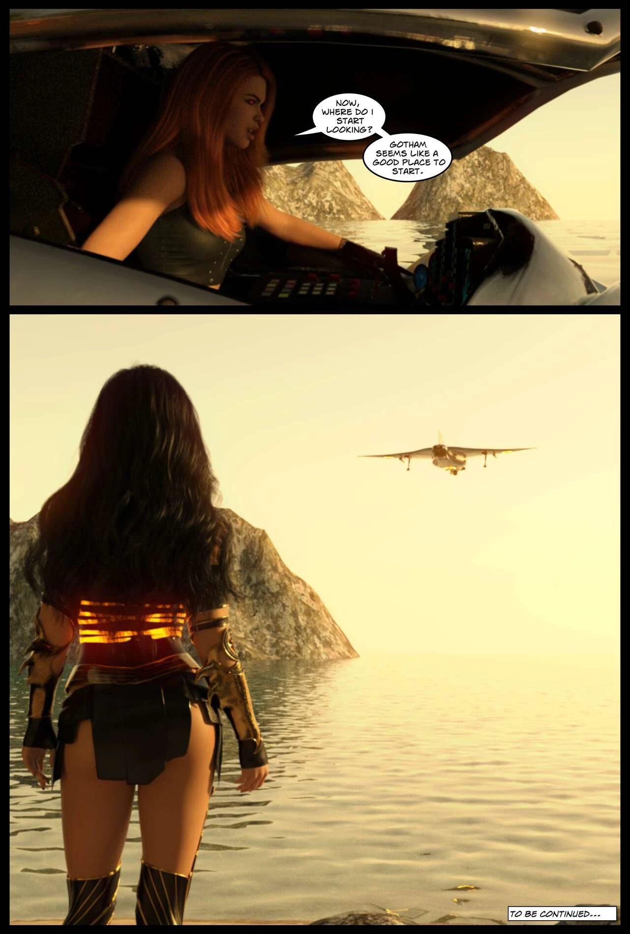 DC Vampires: The Fall of Themyscira porn comic picture 68