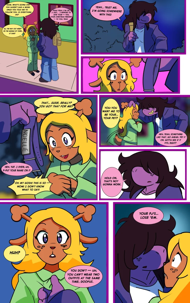 Deltalewd: O Holy Night A Noel Delight porn comic picture 14