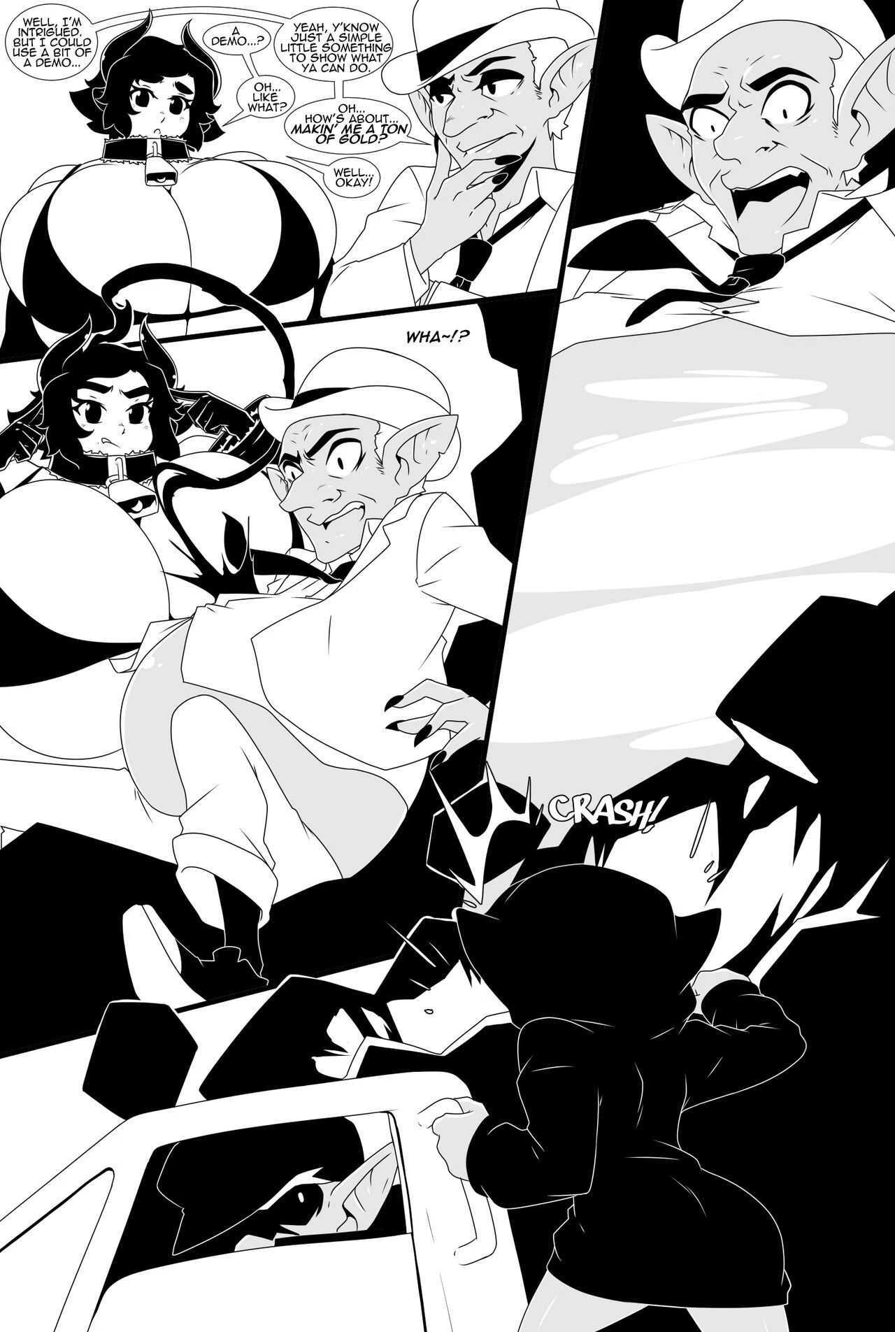 Demon dummie shenanigans porn comic picture 35