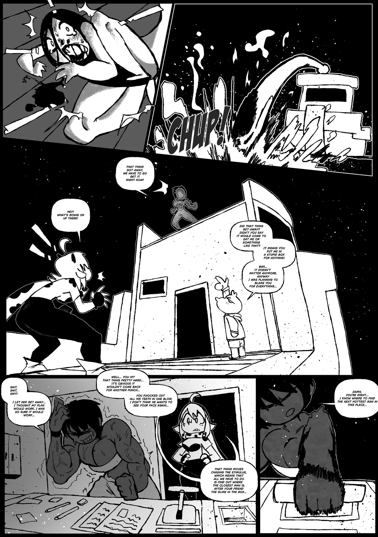 Destroy All Enemies: The Cum Seeker porn comic picture 13