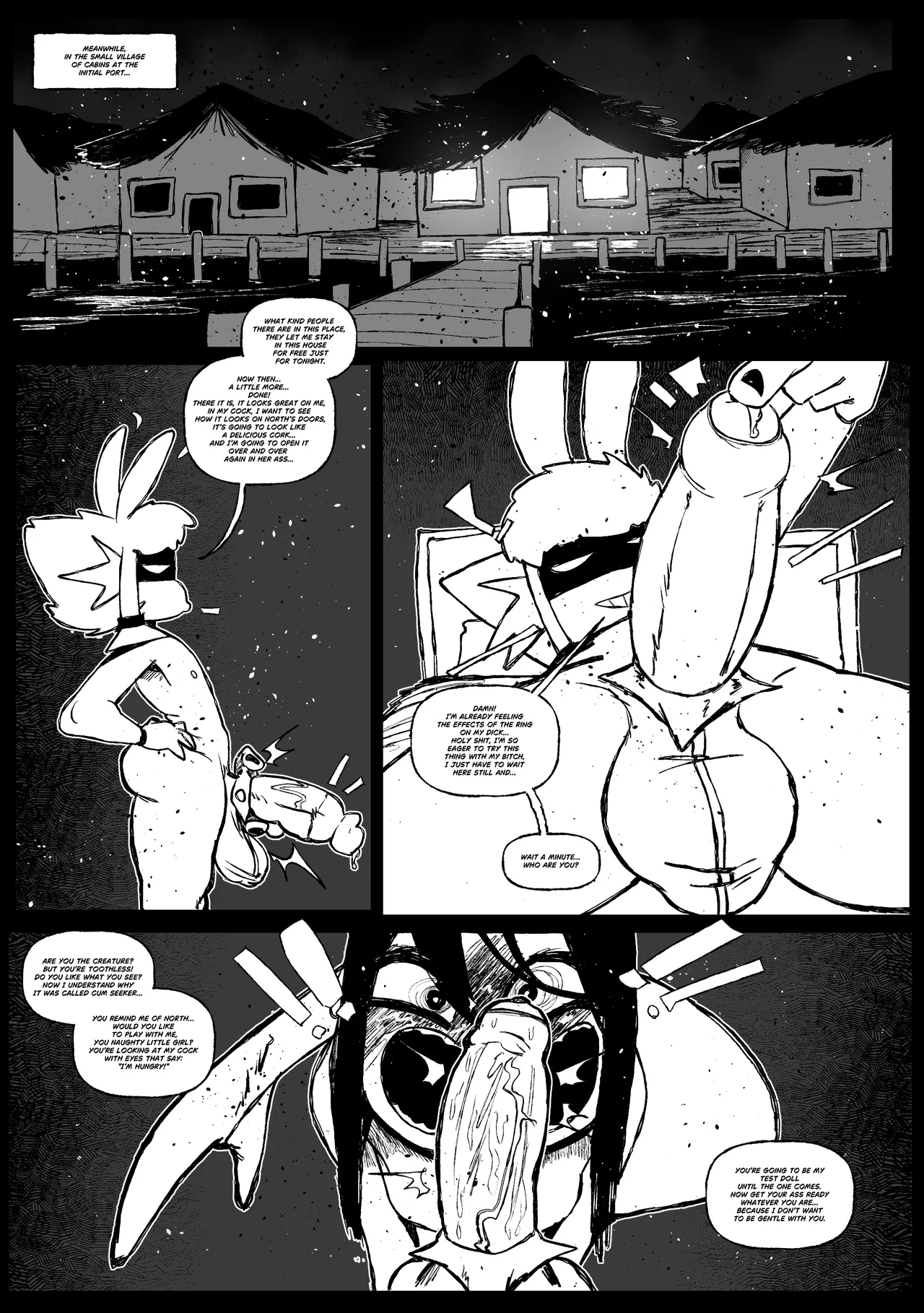Destroy All Enemies: The Cum Seeker porn comic picture 14