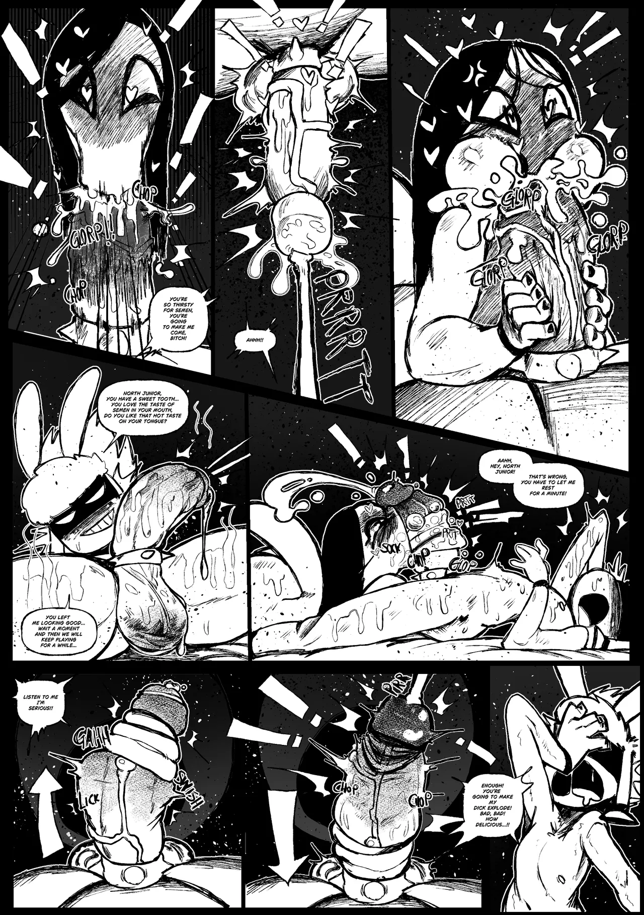 Destroy All Enemies: The Cum Seeker porn comic picture 16