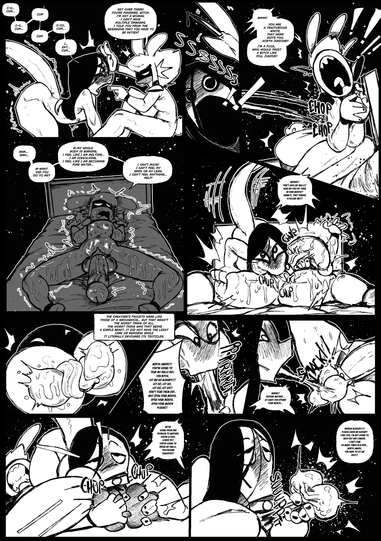 Destroy All Enemies: The Cum Seeker porn comic picture 17