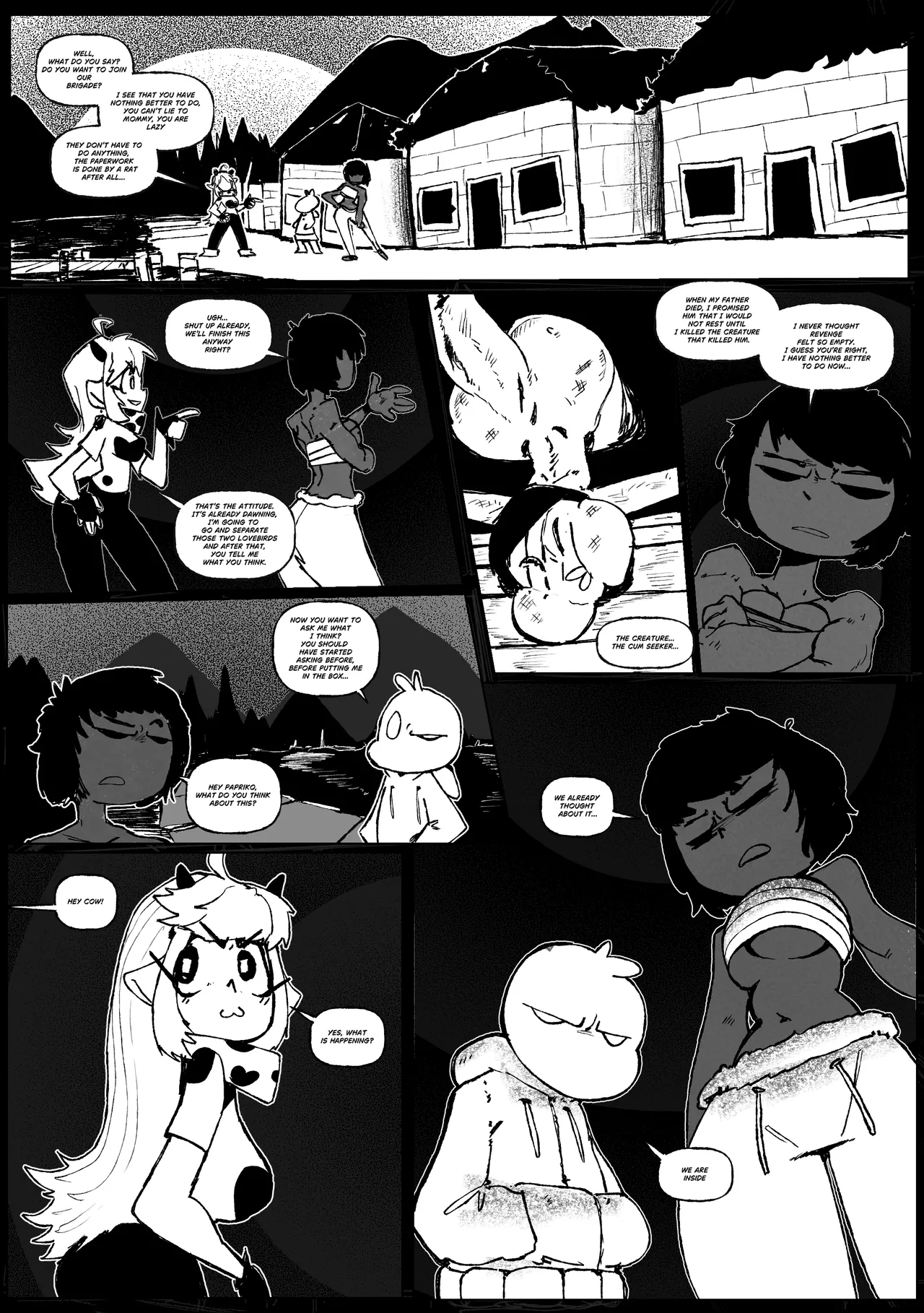 Destroy All Enemies: The Cum Seeker porn comic picture 25