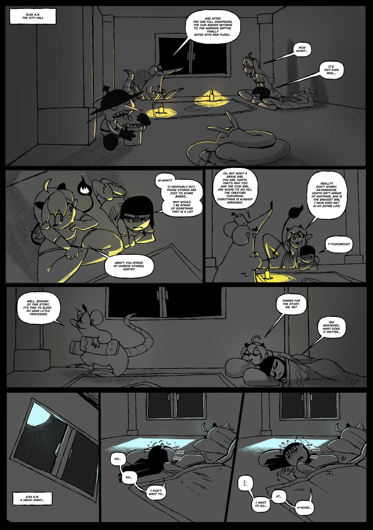 Destroy All Enemies: The Cum Seeker porn comic picture 3