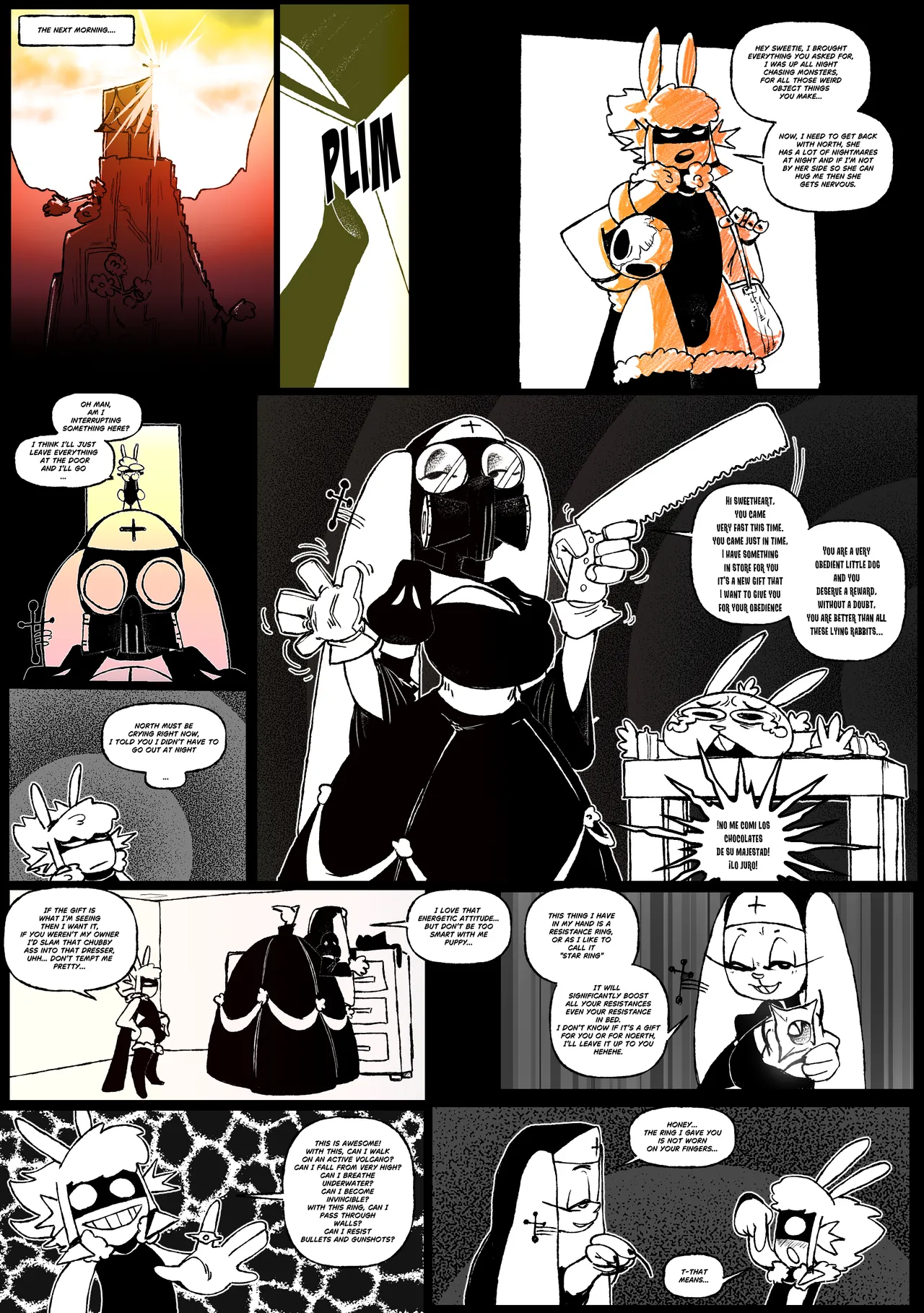Destroy All Enemies: The Cum Seeker porn comic picture 4