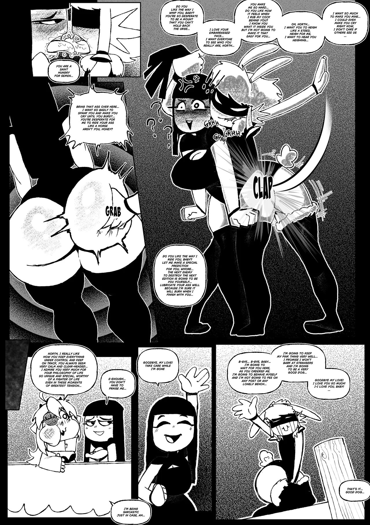 Destroy All Enemies: The Cum Seeker porn comic picture 8