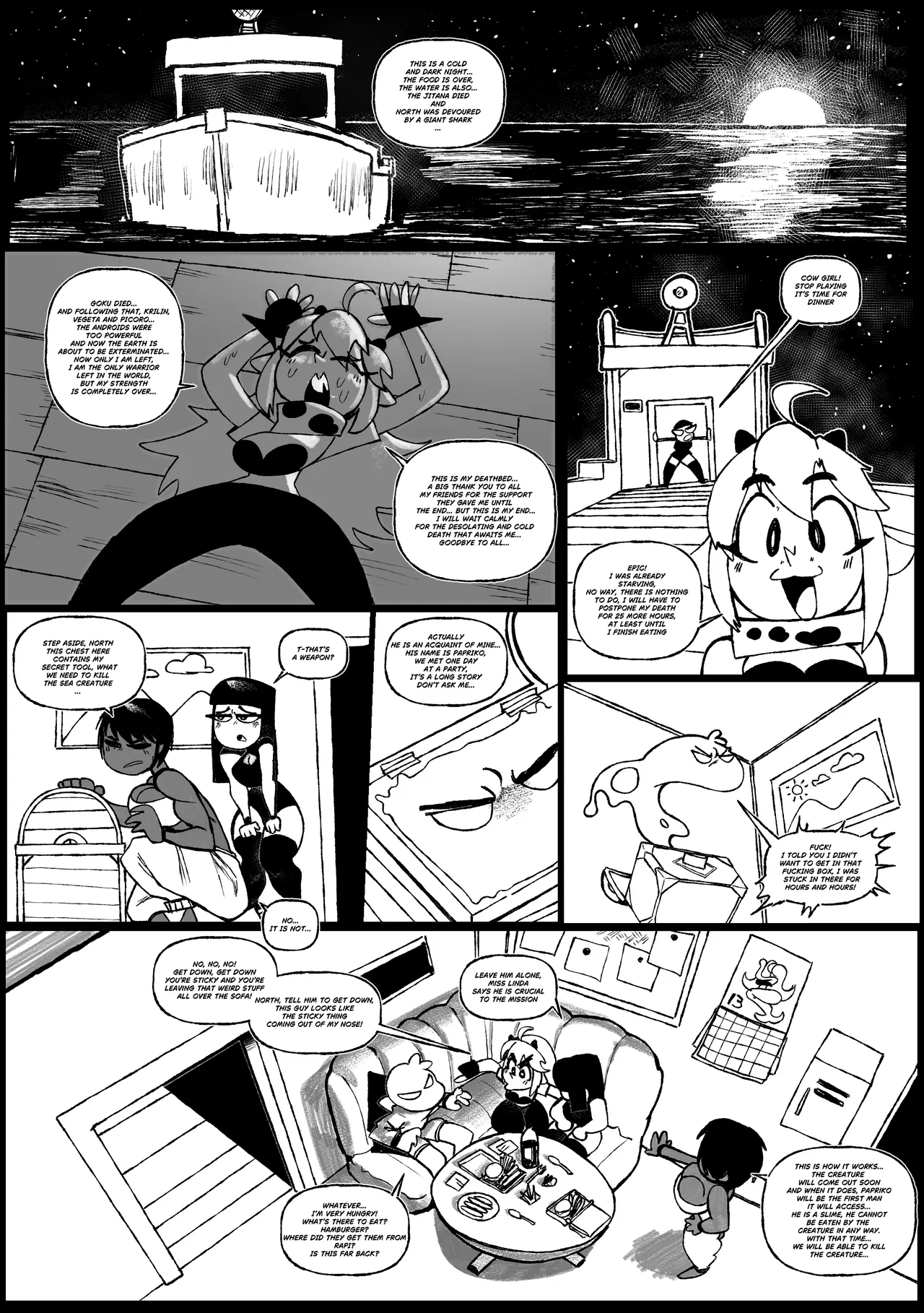 Destroy All Enemies: The Cum Seeker porn comic picture 9