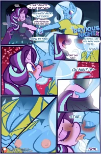 Devious Night porn comic picture 1