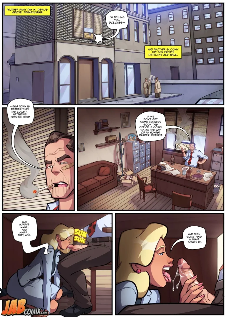 DICK porn comic picture 2