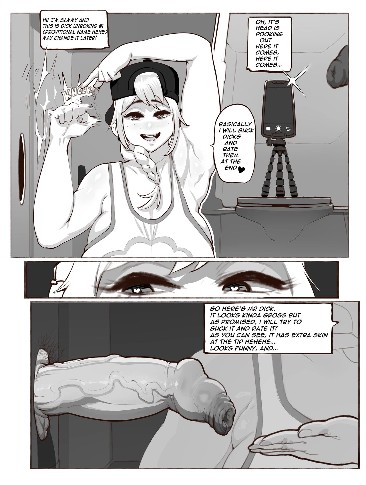 Dick Unboxing porn comic picture 2