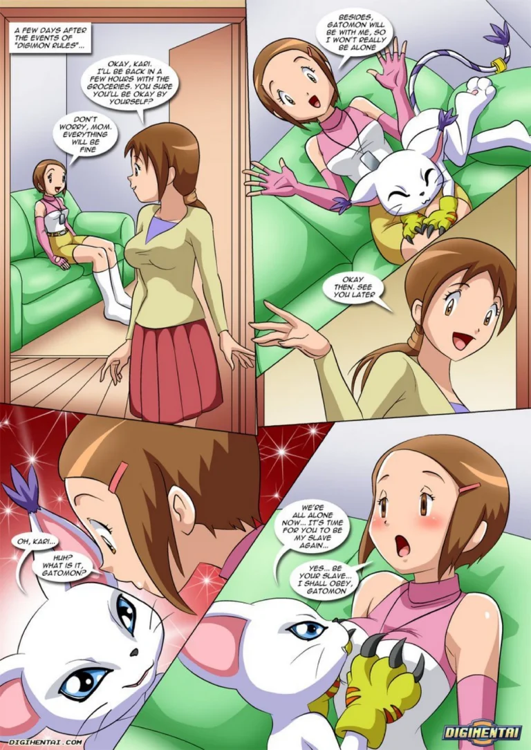Digimon Rules 2 porn comic picture 2