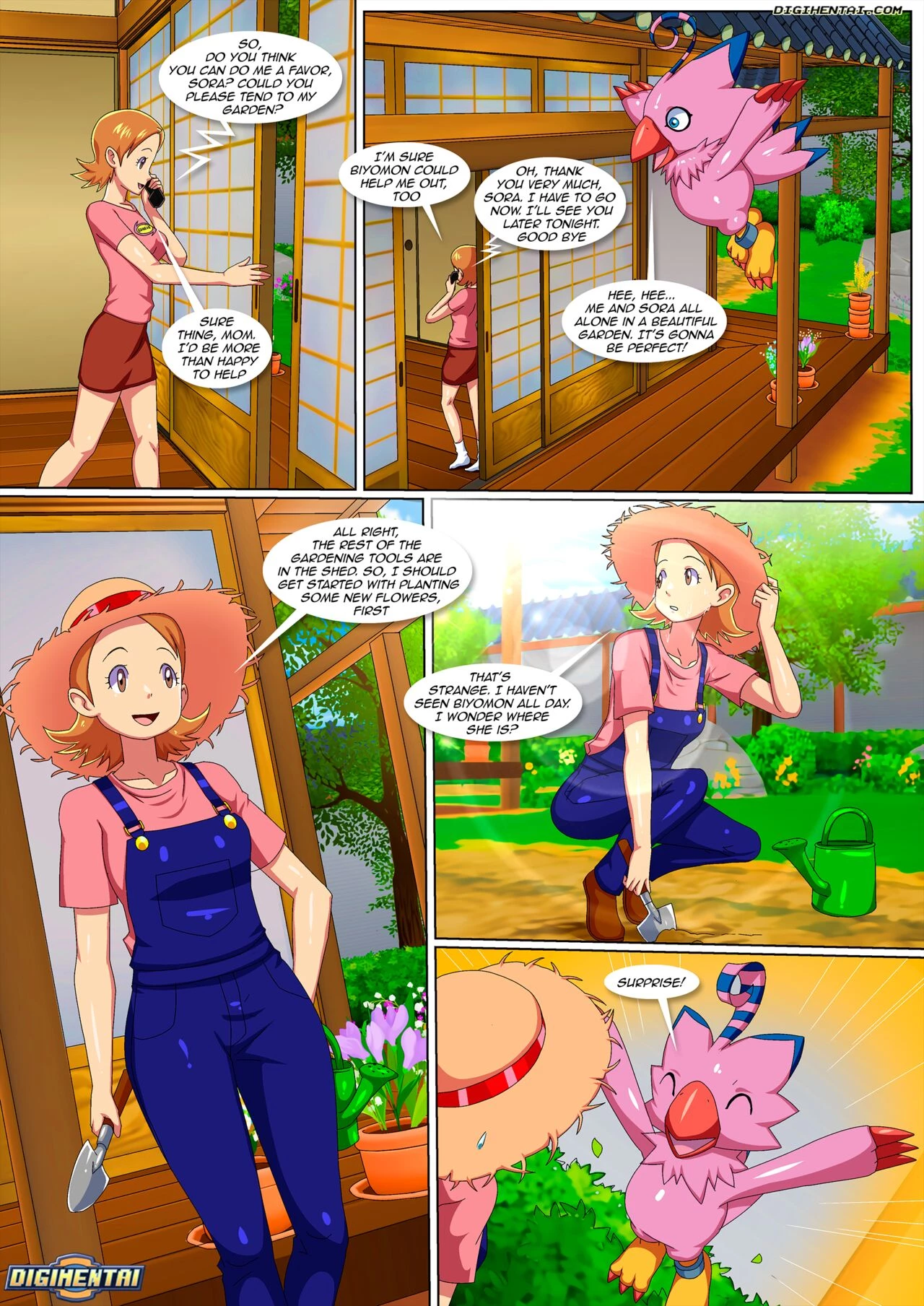 Digimon Rules: Biyomon's Hobby porn comic picture 3