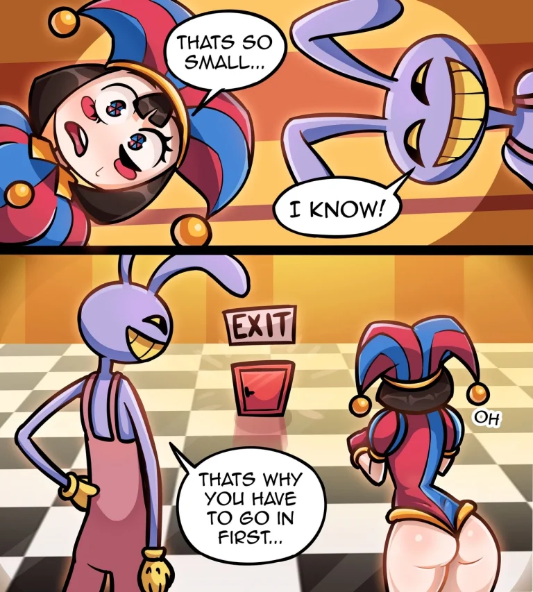 Digital Circus porn comic picture 3
