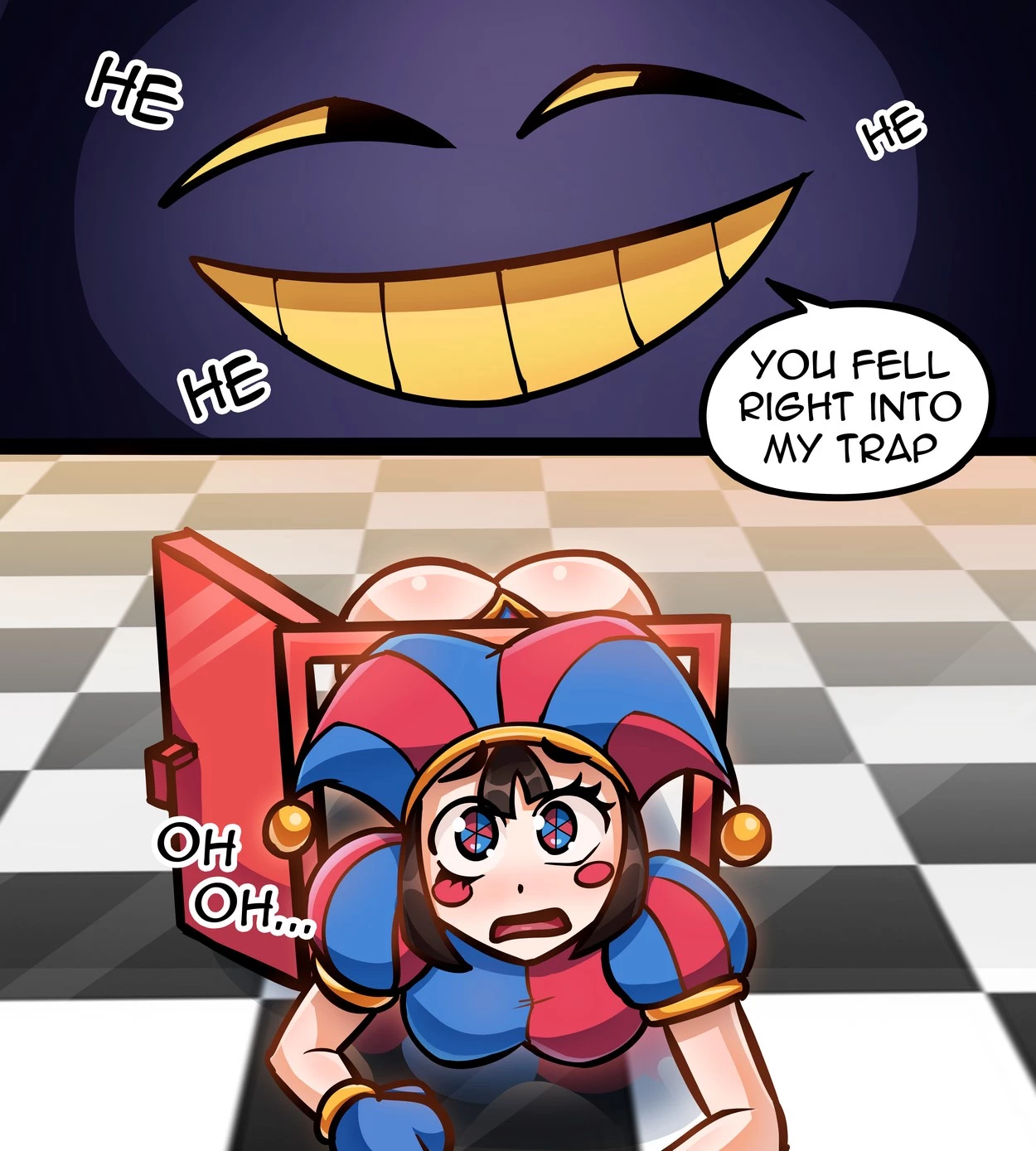 Digital Circus porn comic picture 5