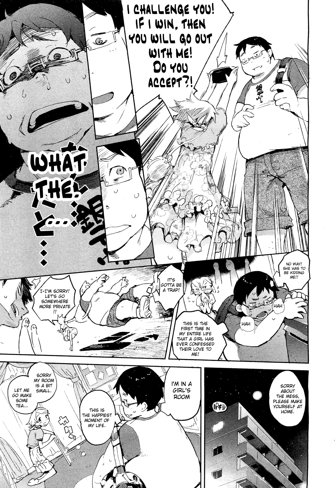 Dinner between the Flower and the Pig | Hana to Buta to Teishoku to porn comic picture 2