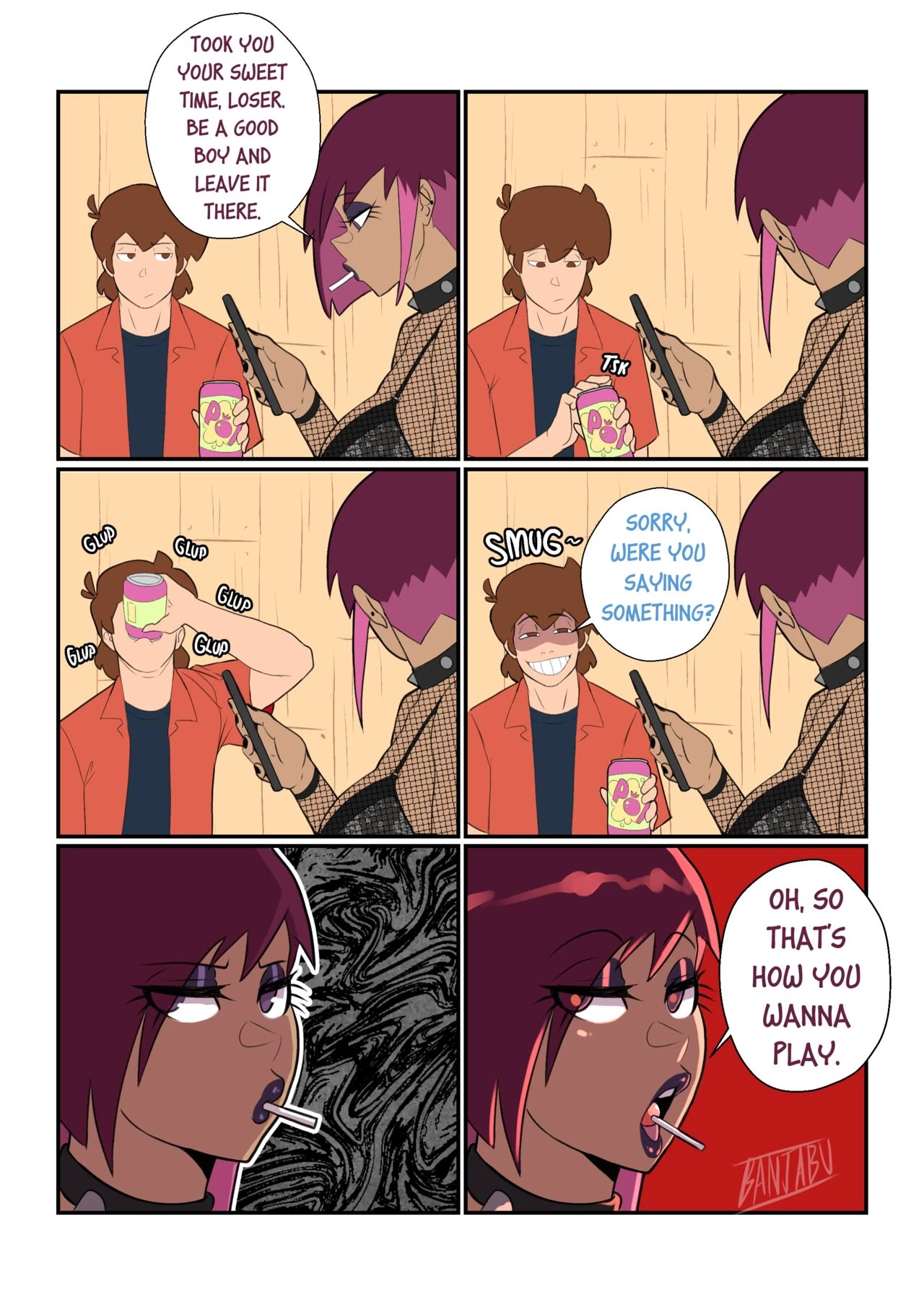 Dipper & Tambry porn comic picture 2