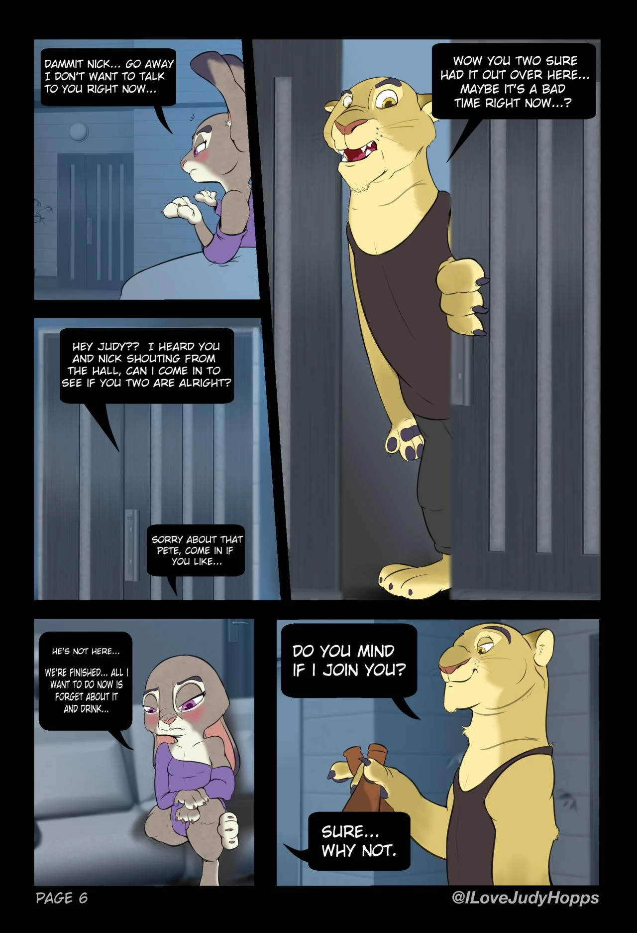 Discharged porn comic picture 7