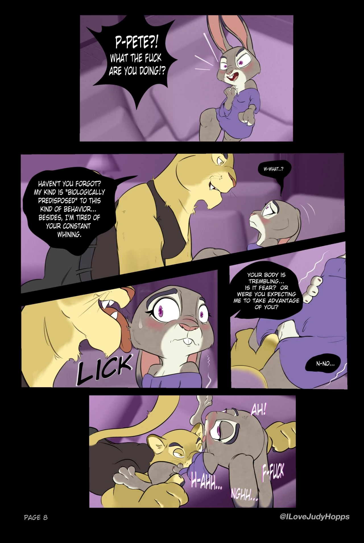 Discharged porn comic picture 9