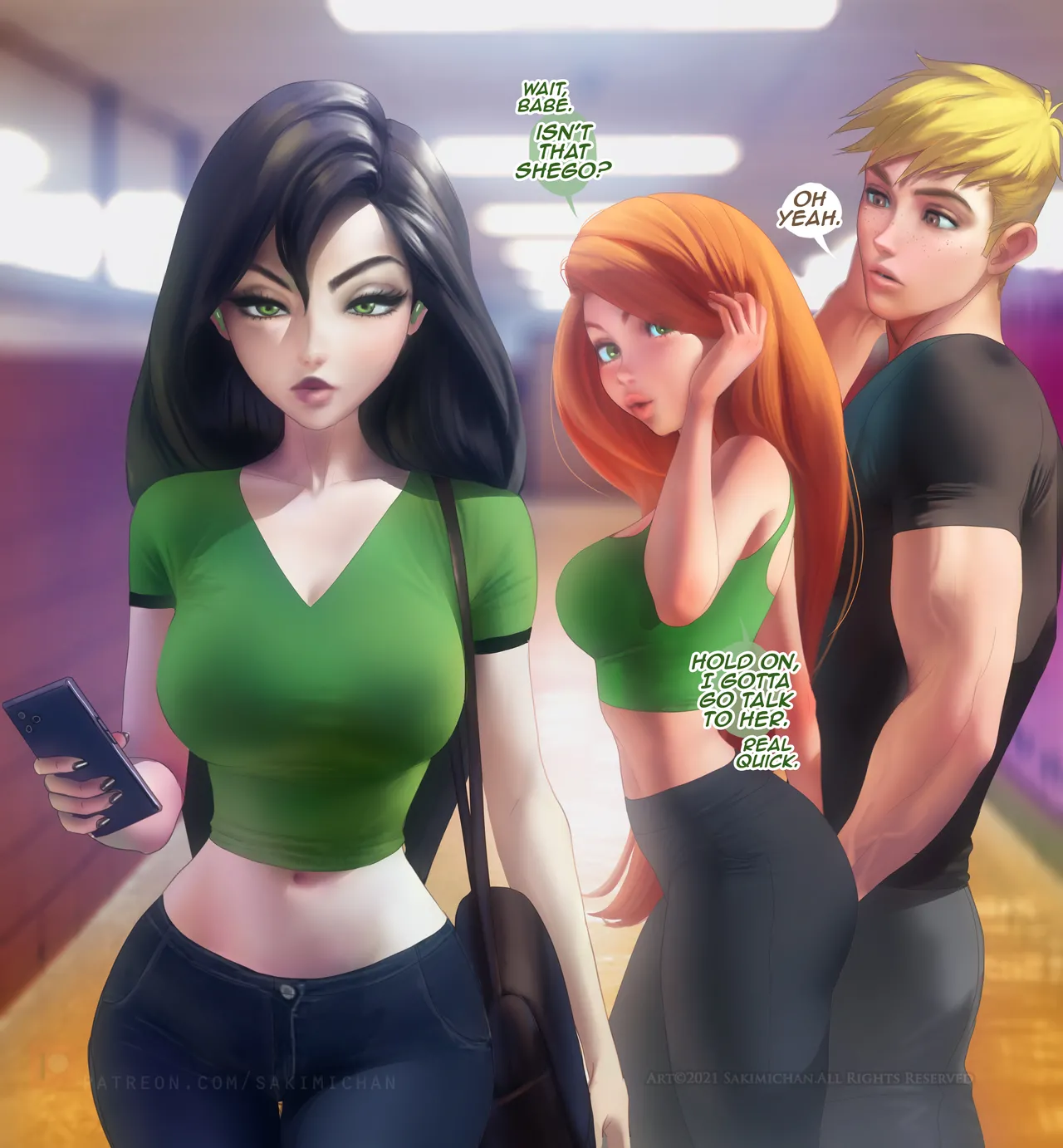 Distracted Girlfriend porn comic picture 1